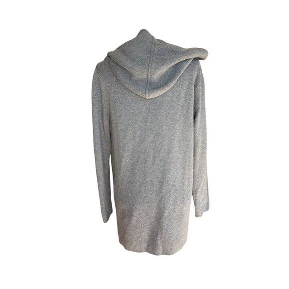 Club Monaco Womens Hooded Open Cardigan Sweater Small Viscose & Wool Cashmere - Picture 3 of 5